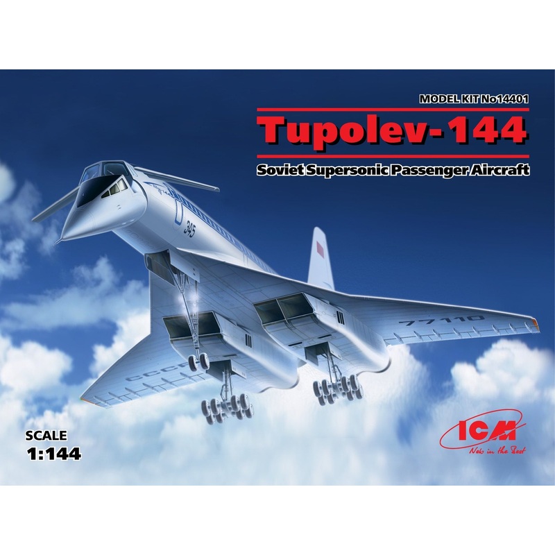ICM – 1/144 Tupolev TU-144 Airliner