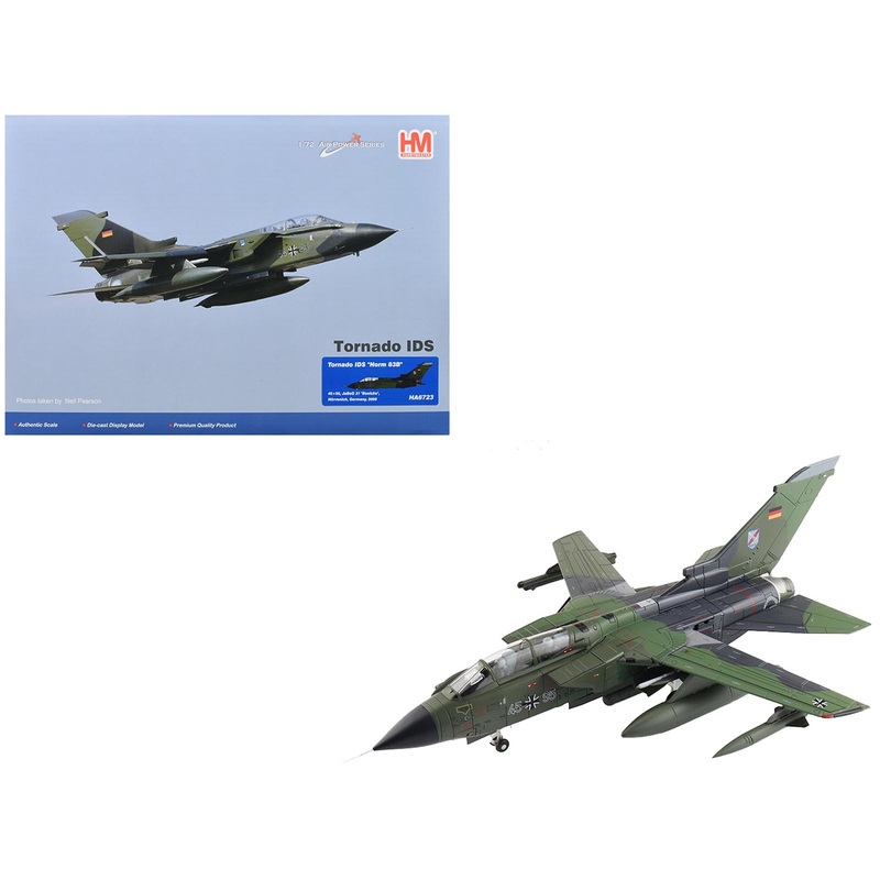 Panavia Tornado IDS Fighter-Bomber Aircraft “Norm 83B 45+95 JaBoG 31 ‘Boelcke’ Norvenich Germany” (2008) German Luftwaffe “Air Power Series” 1/72 Diecast Model by Hobby Master