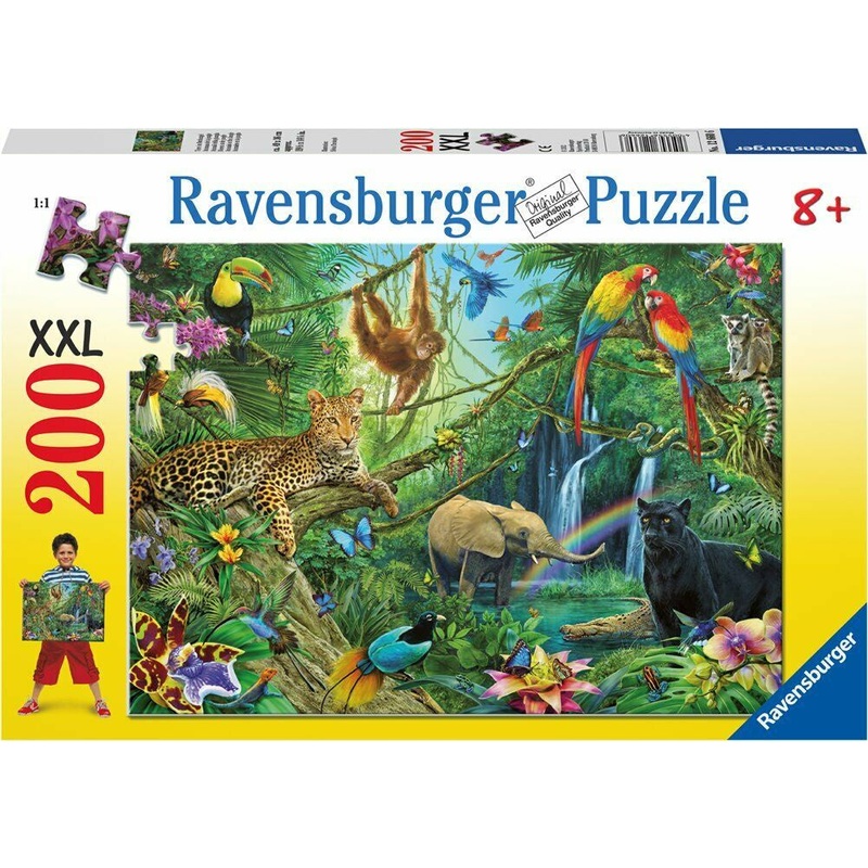 Ravensburger – Animals In The Jungle (200pcs) XXL Puzzle