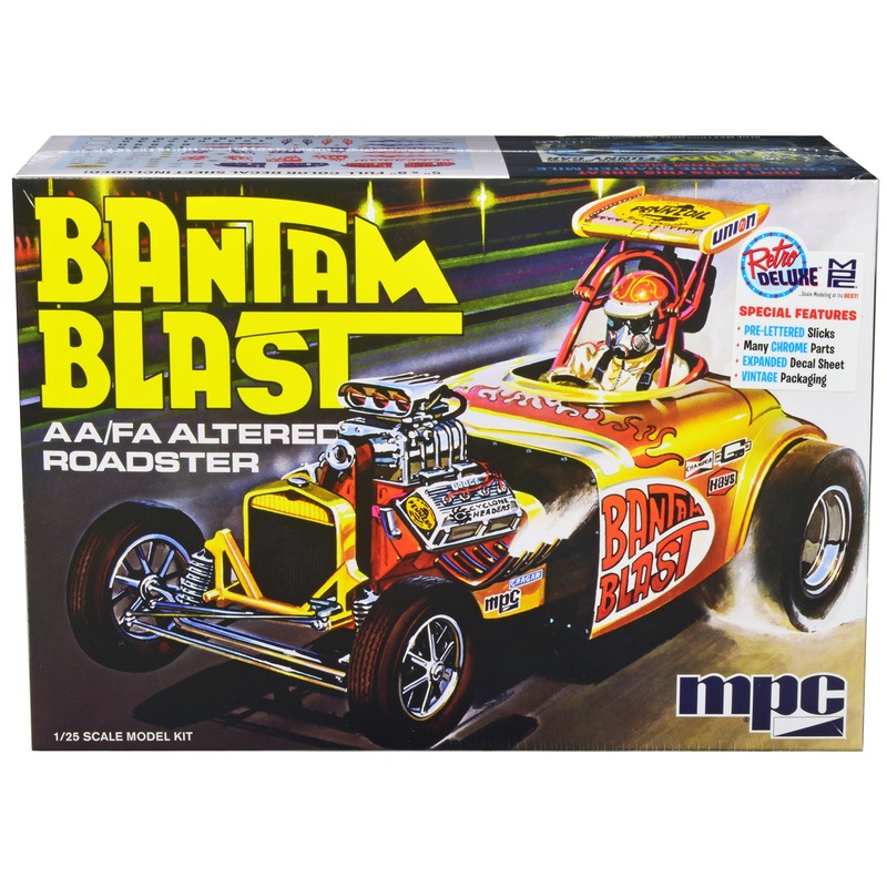 Skill 2 Model Kit “Bantam Blast” AA/FA Altered Roadster/Dragster 1/25 Scale Model by MPC