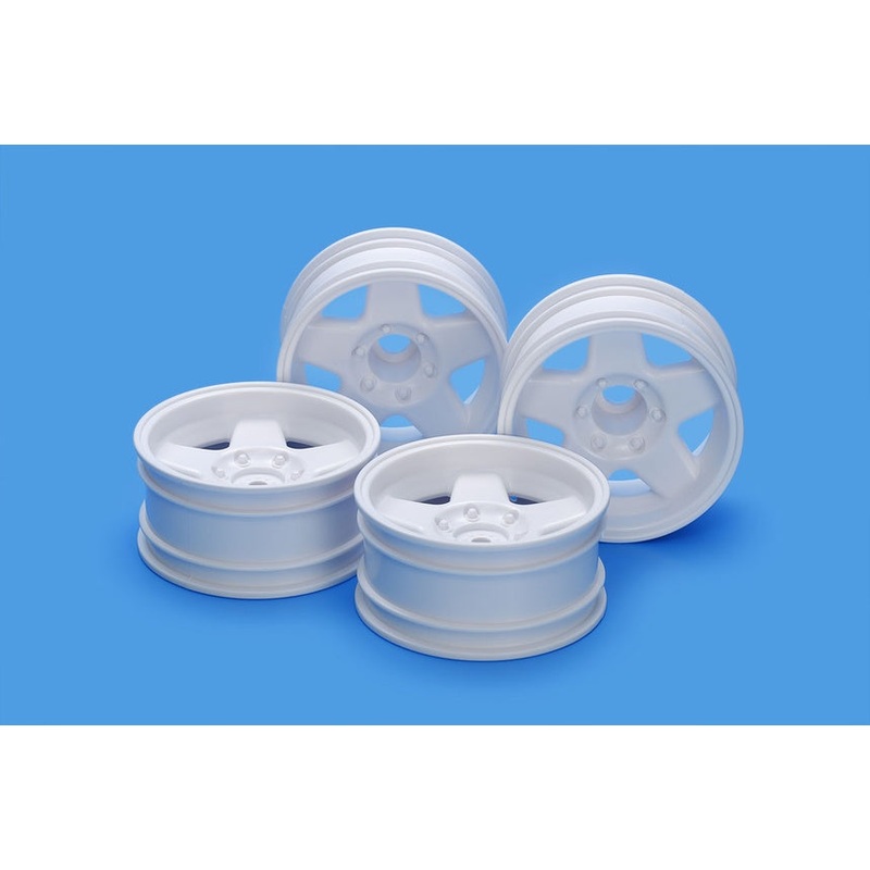 Tamiya – 22077 – Hornet 1-Piece Large Diameter Wheels (F&R)
