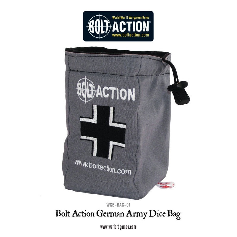 Warlord – Bolt Action  Dice Bag – German Army