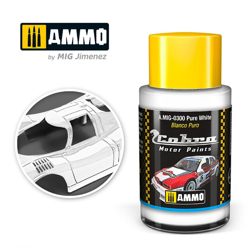 AMMO – 0300 Cobra Motor Pure White