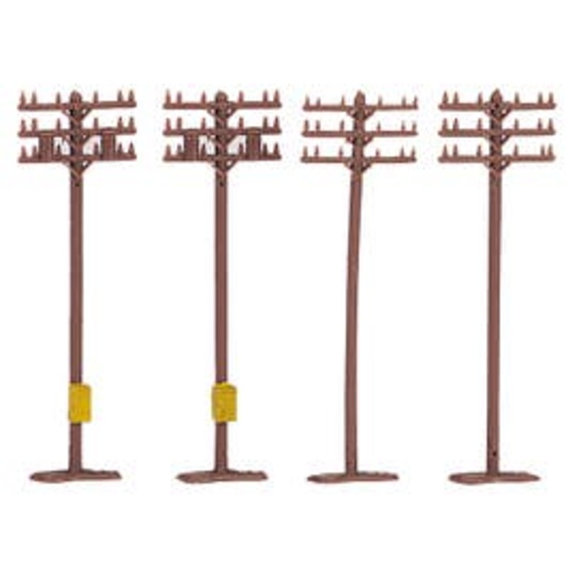 Bachmann #42506 Telephone Poles (12 pieces)