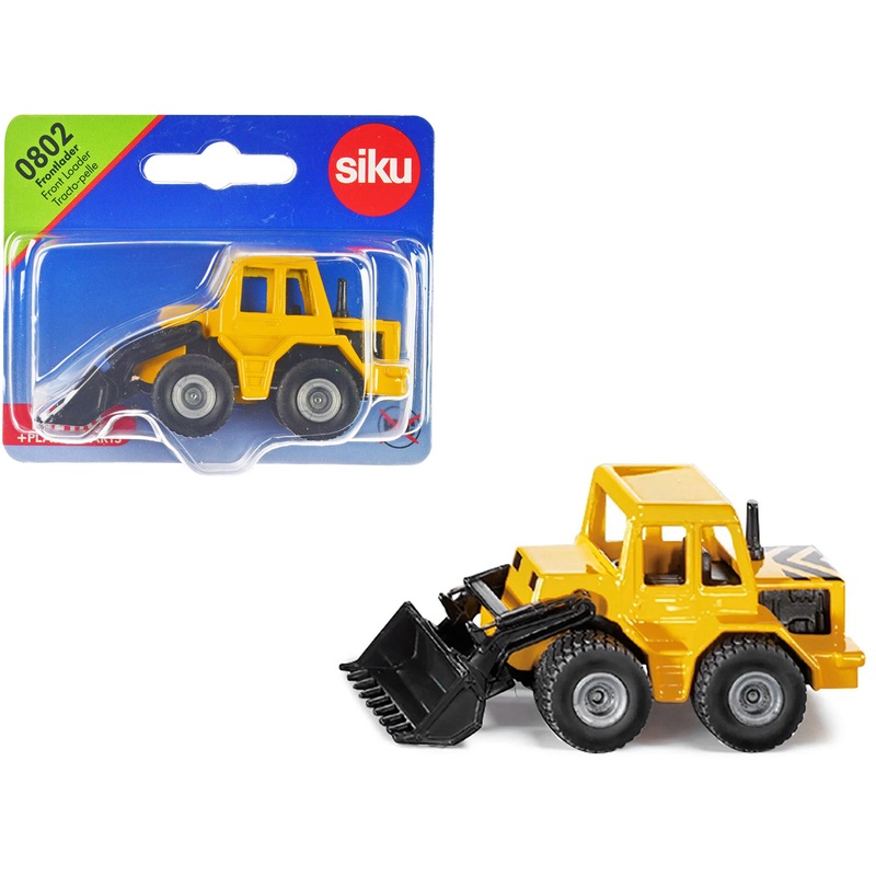 Front Loader Yellow and Black Diecast Model by Siku