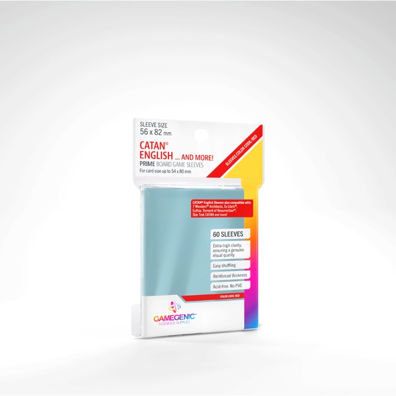 GameGenic – PRIME Sleeves: 56 x 82mm (Catan)