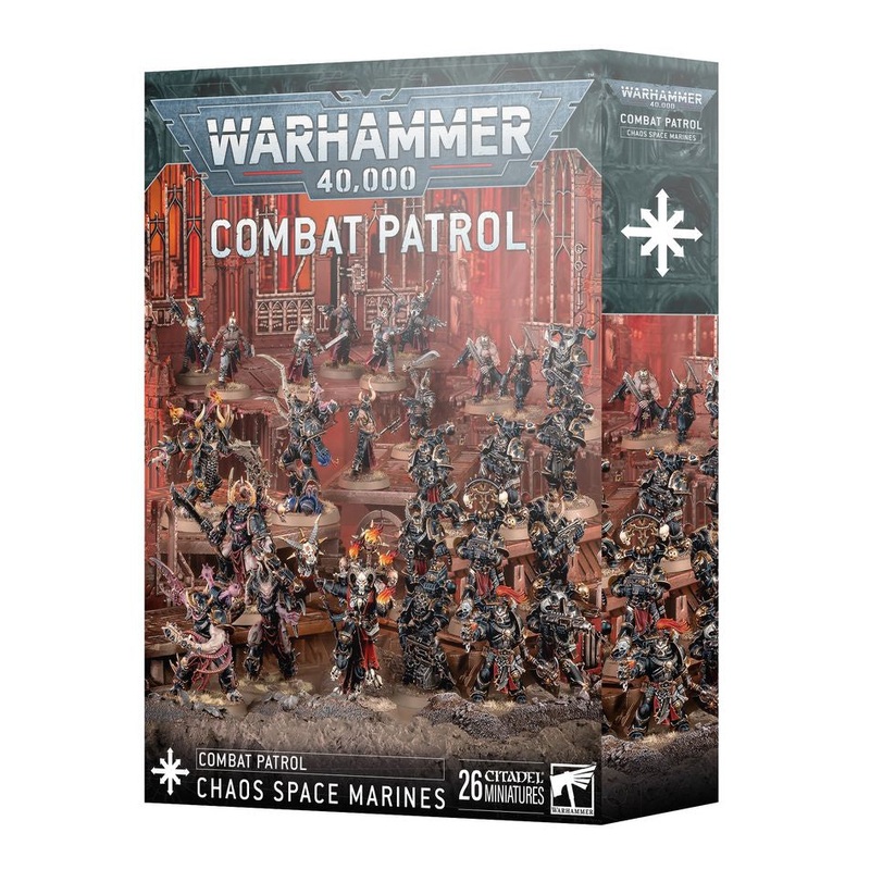 GW – Warhammer 40k Combat Patrol: Chaos Space Marines (43-20)