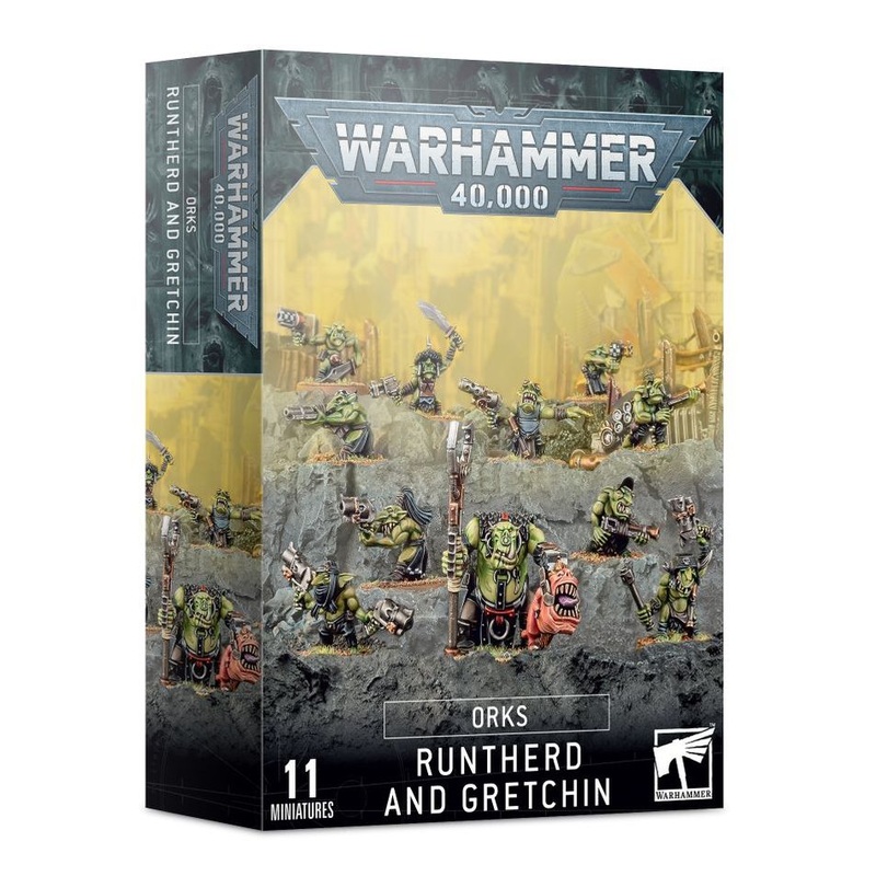 GW – Warhammer 40k Orks: Runtherd & Gretchin  (50-16)
