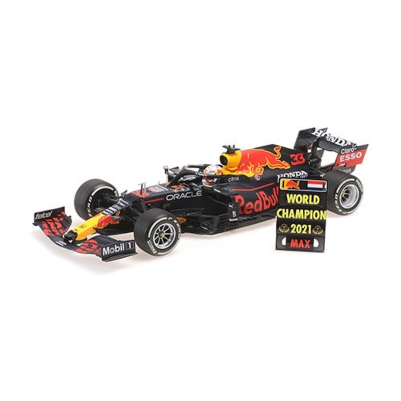 Minichamps – 1/18 Red Bull RB16B Verstappen WC 2021
