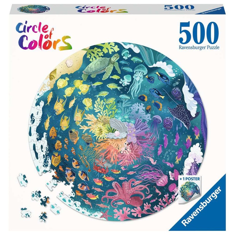 Ravensburger – Circle of Colors Ocean (500pcs)