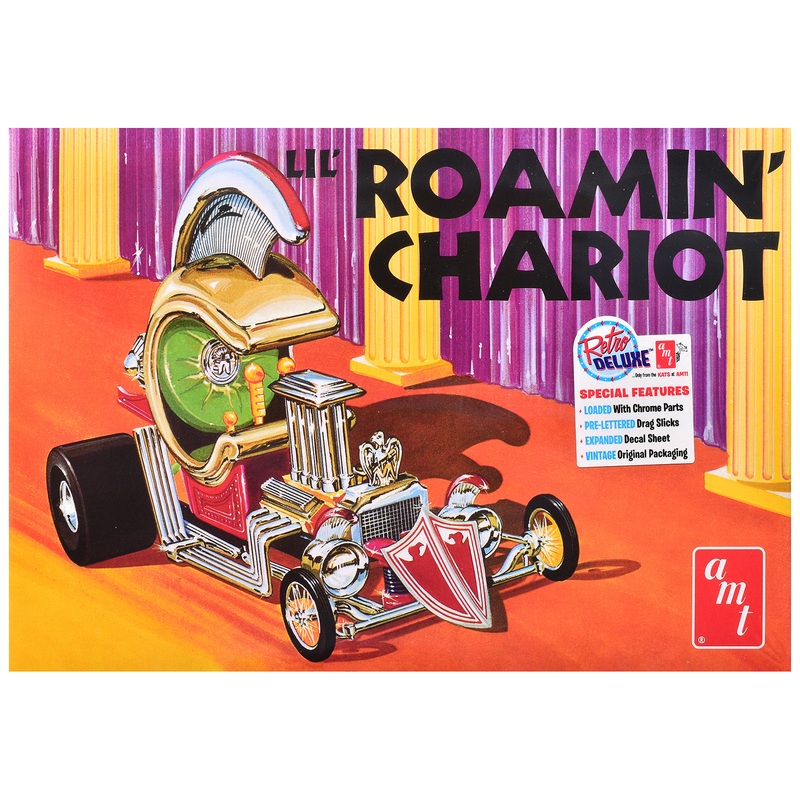 Skill 2 Model Kit “Lil’ Roamin'” Chariot Show Rod 1/25 Scale Model by AMT