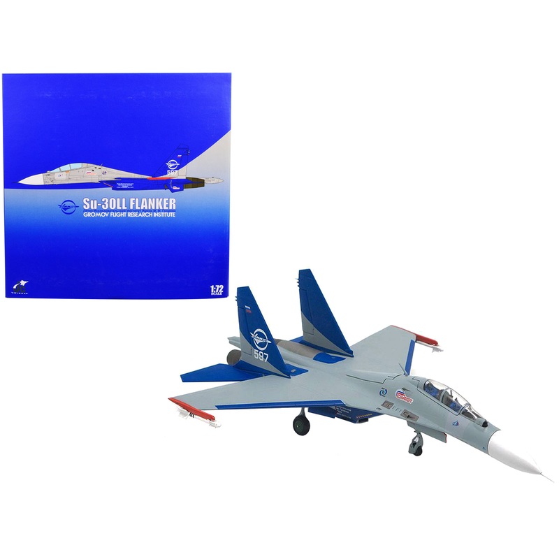 Sukhoi Su-30LL Flanker-C Fighter Aircraft “Gromov Flight Research Institute Ramenskoye AB Russia” (1997) 1/72 Diecast Model by JC Wings