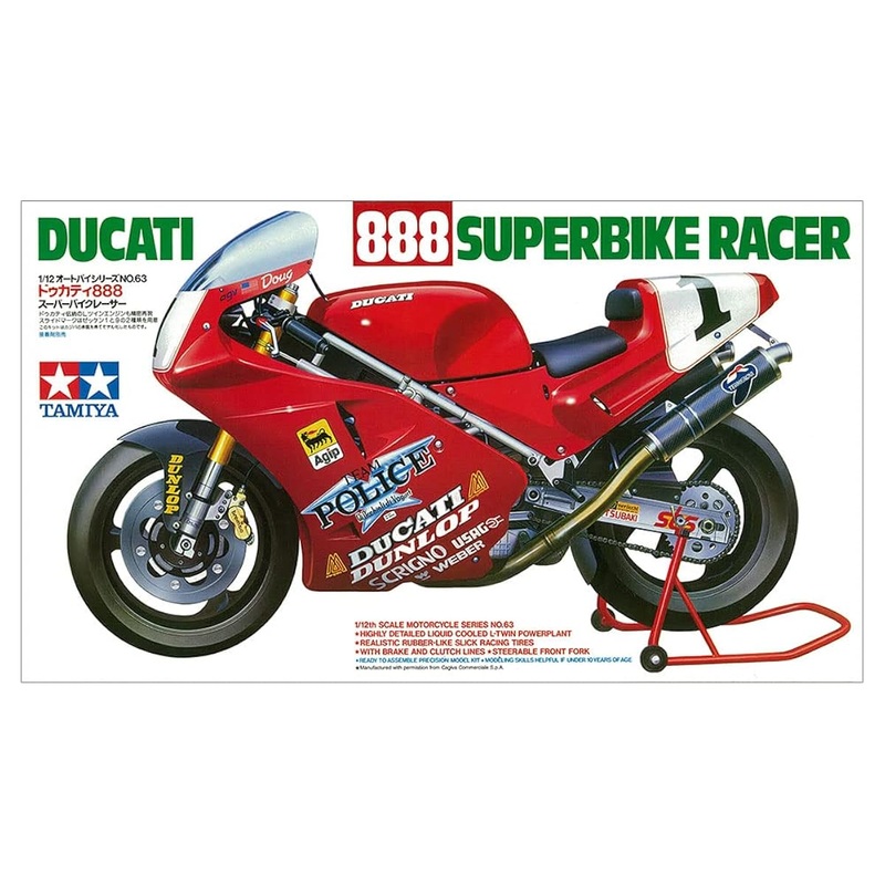 Tamiya – 1/12 Ducati 888 Superbike