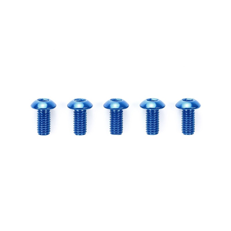 Tamiya – 3x6mm Socket Head Screw – Blue (5pcs)