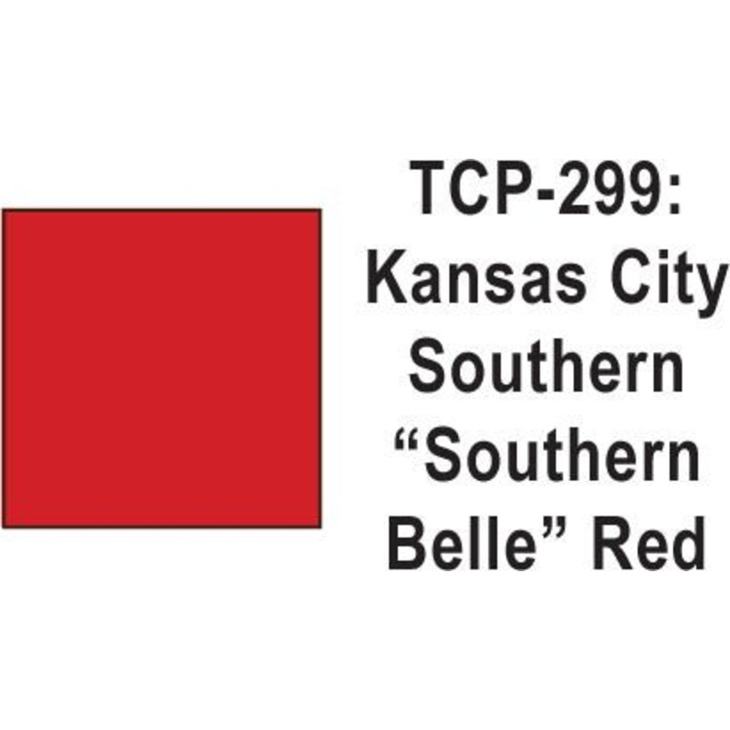 Tru Color TCP-299  Kansas City Southern Southern Belle Red 1 ounce