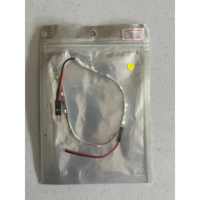 White LED lights 12 string (White)