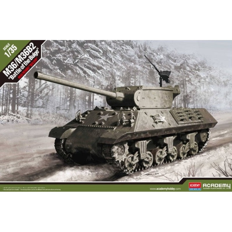 Academy – 1/35 M36/M36B2 – Battle Of The Bulge