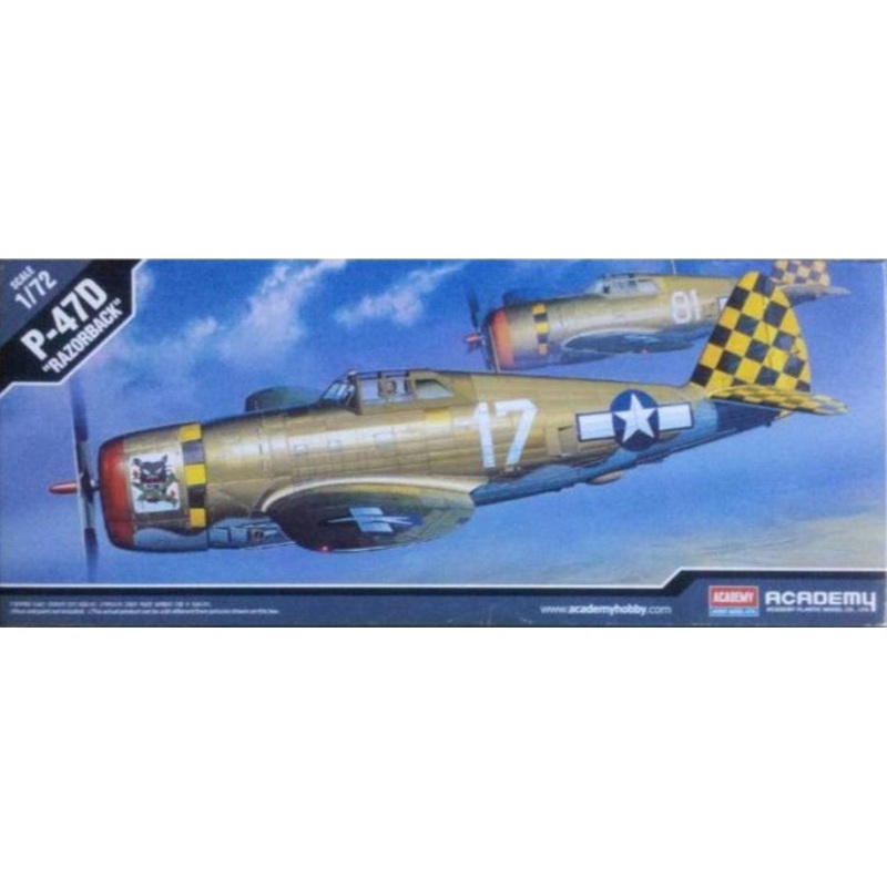 Academy – 1/72 P-47D “Razor Back”