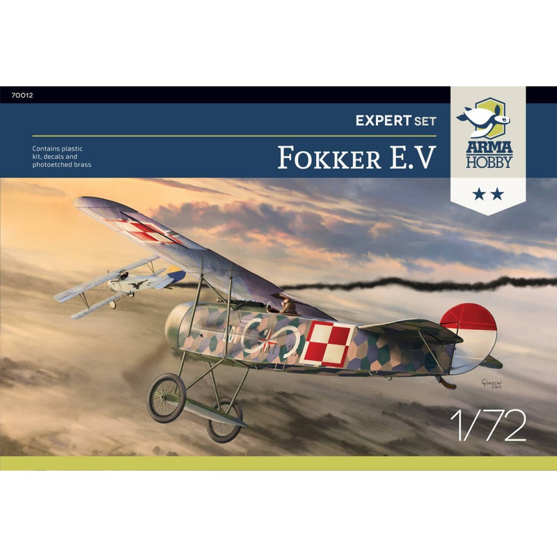 ARMA Hobby – 1/72 Fokker E.V (Expert Set)