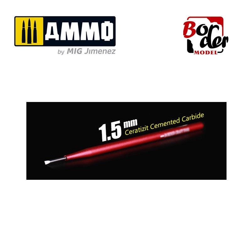 Border Model – Cemented Carbide Carving Knife 1.5mm (Flat)