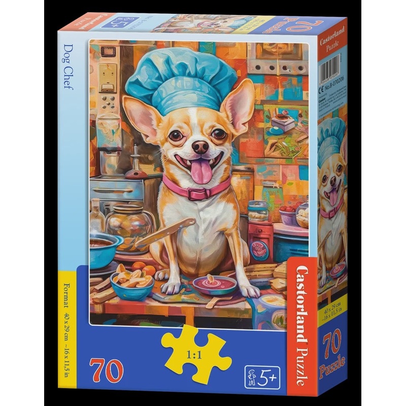 Castorland – Dog Chef (70pcs)