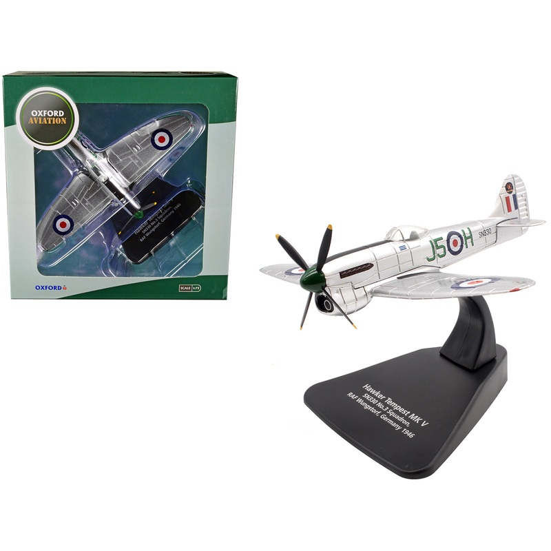 Hawker Tempest MK V Fighter Plane SN330 No.3 Squadron RAF Wunstorf Germany (1946) “Oxford Aviation” Series 1/72 Diecast Model Airplane by Oxford Diecast