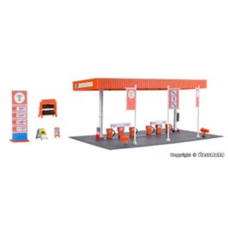 Kibri 38705  HO Self-service petrol station kit