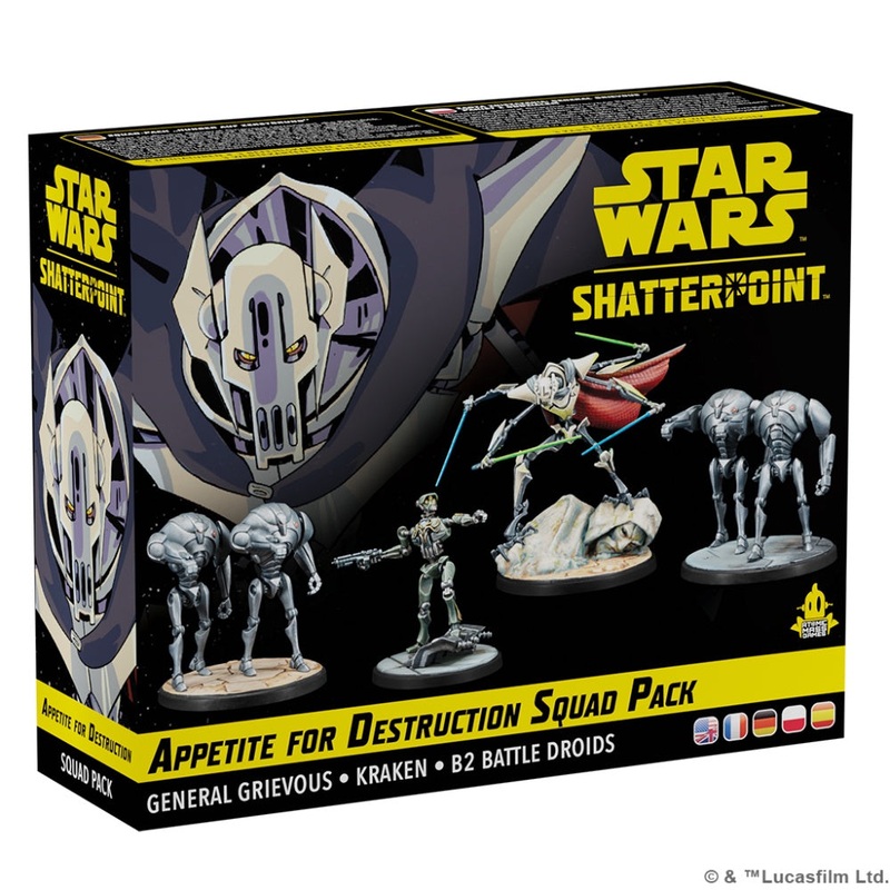 Star Wars Shatterpoint – Appetite For Destruction Squad pack