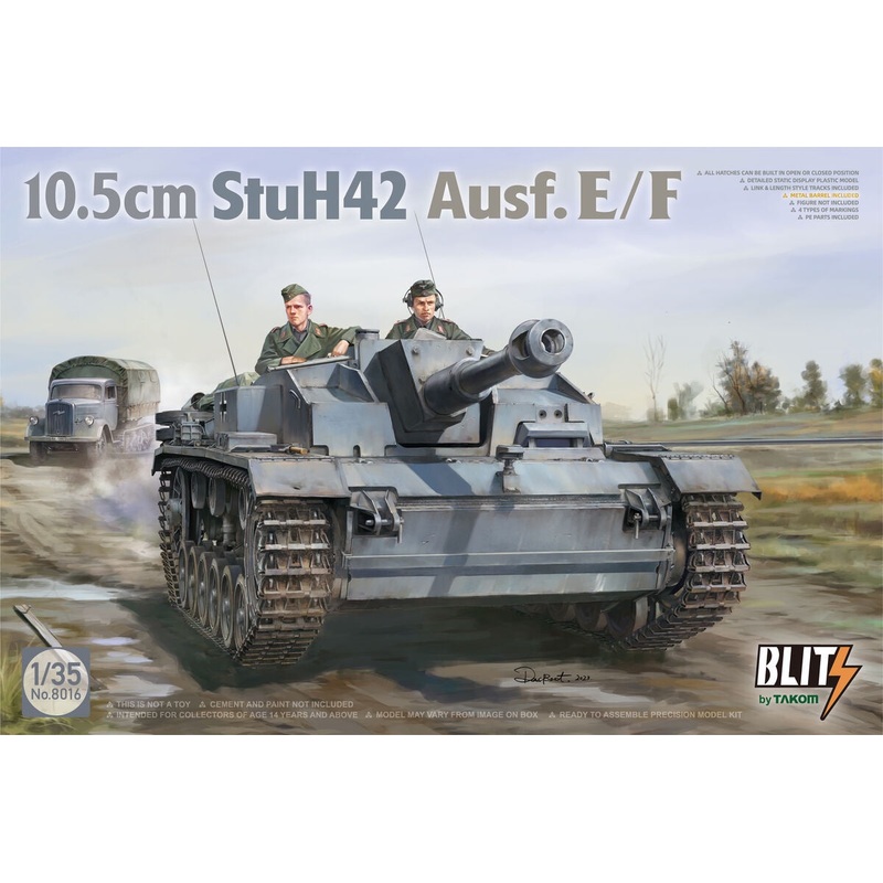 Takom – 1/35 10.5cm StuH42 Ausf.E/F