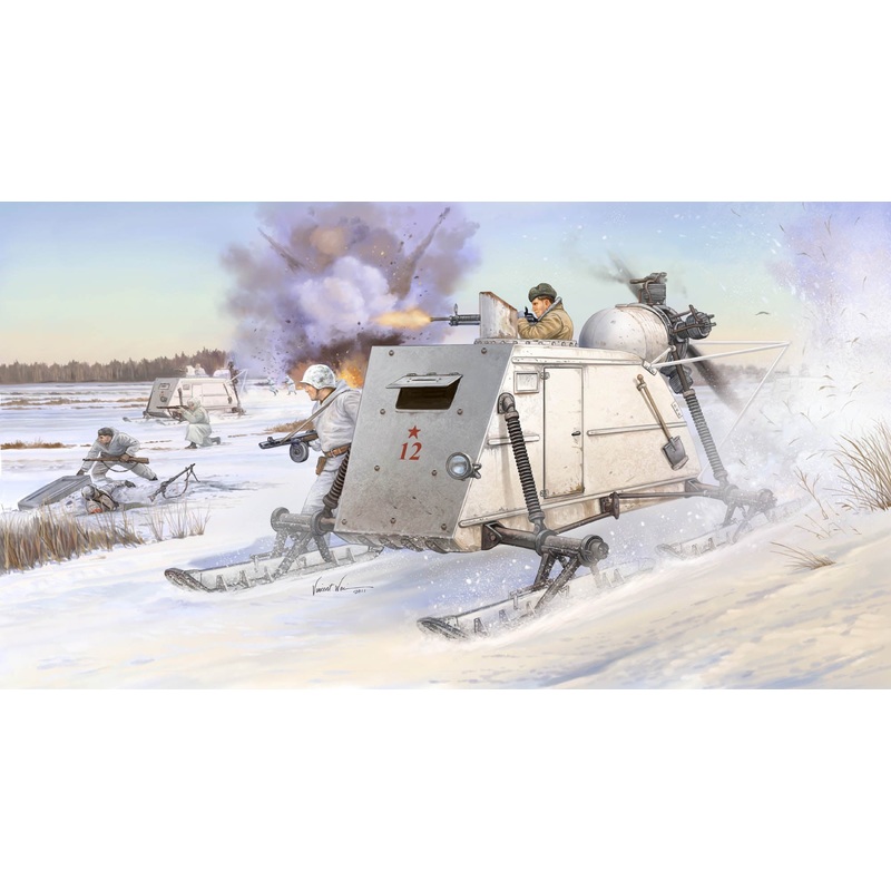 Trumpeter – 1/35 Soviet Nkl-26 Armoured Aerosan