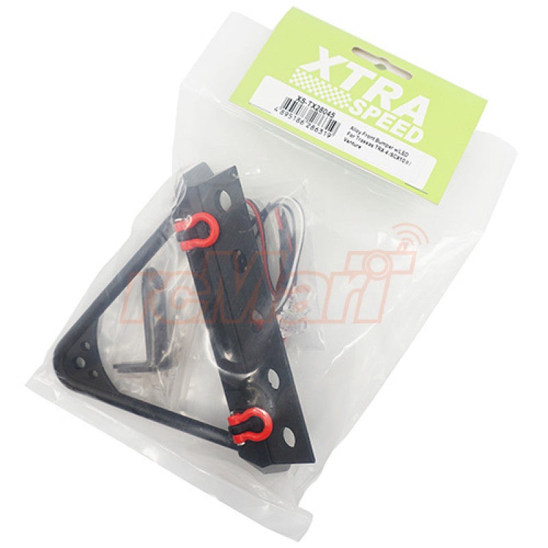 Xtra Speed – Alloy Front Bumper w/ LED for TRX4 (XS-28045)