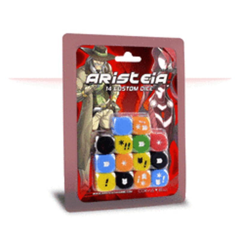Aristeia! – Dice Pack (complete dice set as included in Aristeia Core)