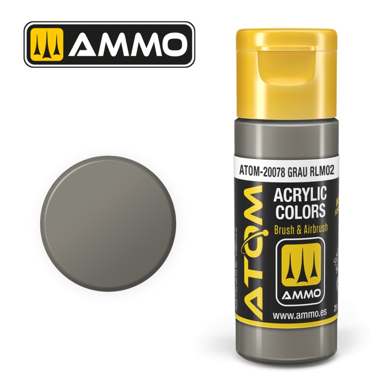 ATOM – 20078  Grau RLM02 (20ml)