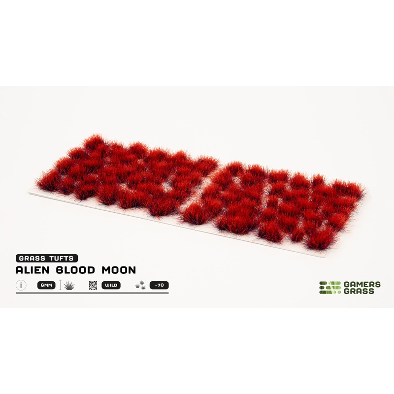 Gamers Grass – 6mm Tufts – Alien Blood Moon (Wild)  (GGA-BM)