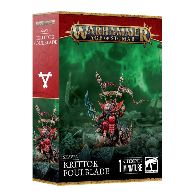 GW – Warhammer AOS Skaven: Krittok Foulblade  (90-49)