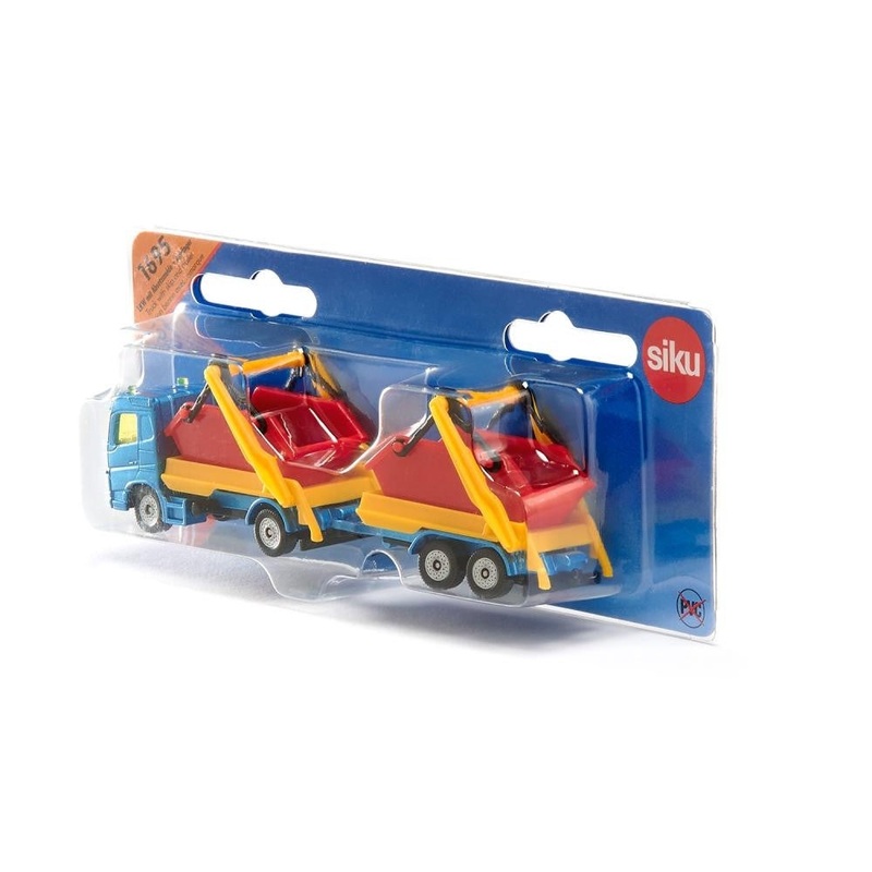 Siku – Truck w/ Skip & Trailer