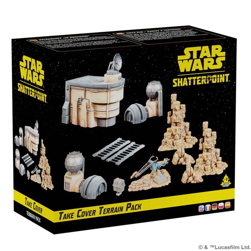 Star Wars Shatterpoint – Take Cover Ground Terrain Pack