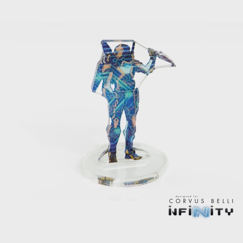 Warsenal – Infinity 3D Markers – Delta Unit (Cybermask, 25mm)
