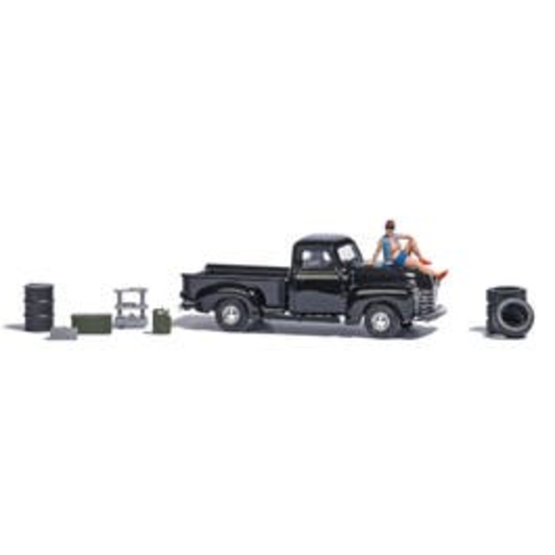 Busch 79812  HO Action Set: Hot Box