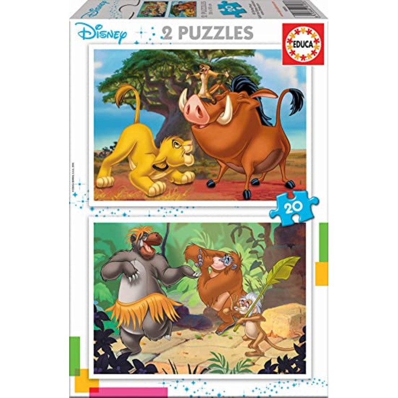 Educa – Disney Animals (2x20pcs)