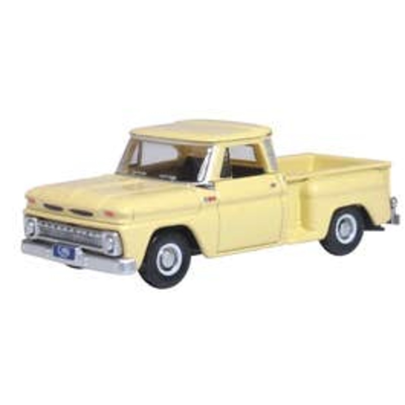 Oxford 87CP65007 HO Chevrolet Stepside Pick Up 1965 Yellow