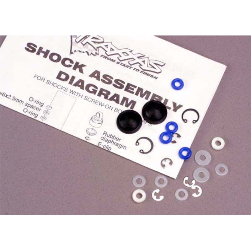 Traxxas – 2362 – Shock Rebuilt Kit (For 2 Shocks) (Most Cars)