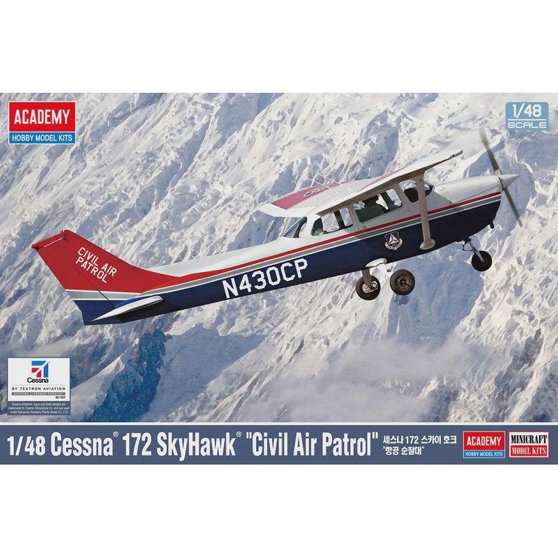 Academy – 1/48 Cessna 172 Skyhawk “Civil Air Patrol”