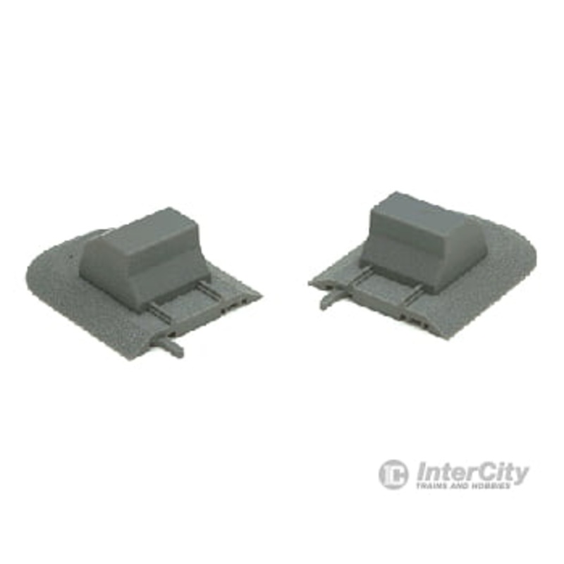 Atlas 470 True-Track(R) Code 83 Track & Roadbed System — Bumpers pkg(2)