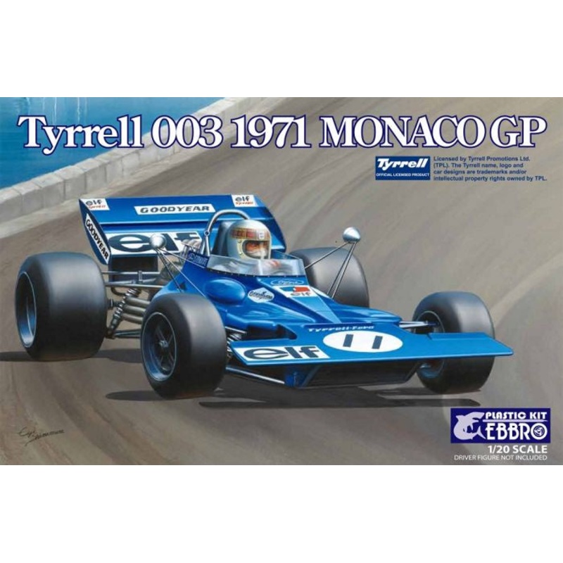 Ebbro – 1/20 Tyrrell 003 Monaco GP 1971