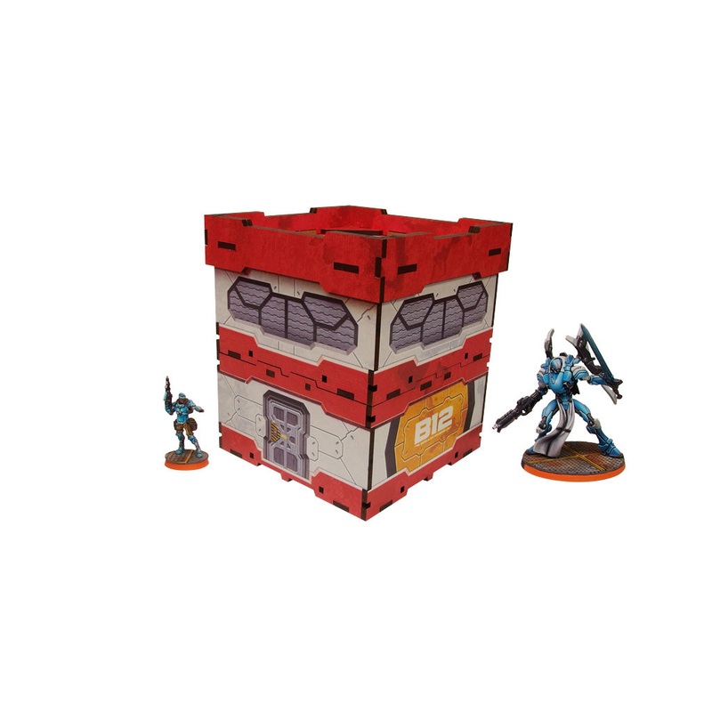 Micro Art Studio – District 5 Guardhouse PREPAINTED (H00099 Red)