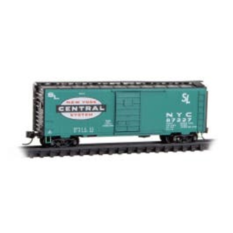 Micro Trains 02000437 N Scale 40' Standard Boxcar New York Central Rd# 87227