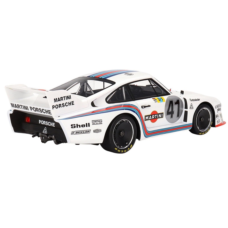 Porsche 935/77 #41 Rolf Stommelen – Manfred Schurti “Martini Racing” “24 Hours of Le Mans” (1977) 1/18 Model Car by Top Speed