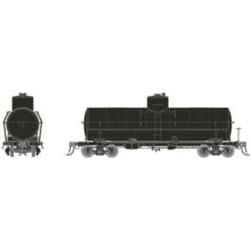 Rapido 159299 HO Union X-3 10K gal Tankcar: Undecorated w/AB-Brakes
