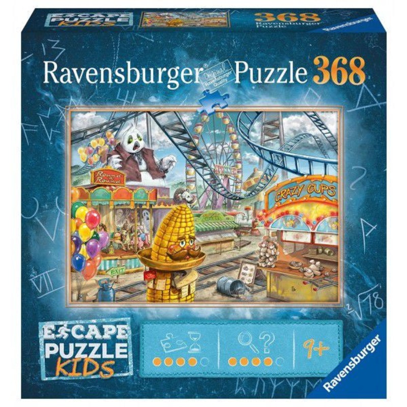 Ravensburger – Kids Escape Puzzle – Amusement Park (368pcs)